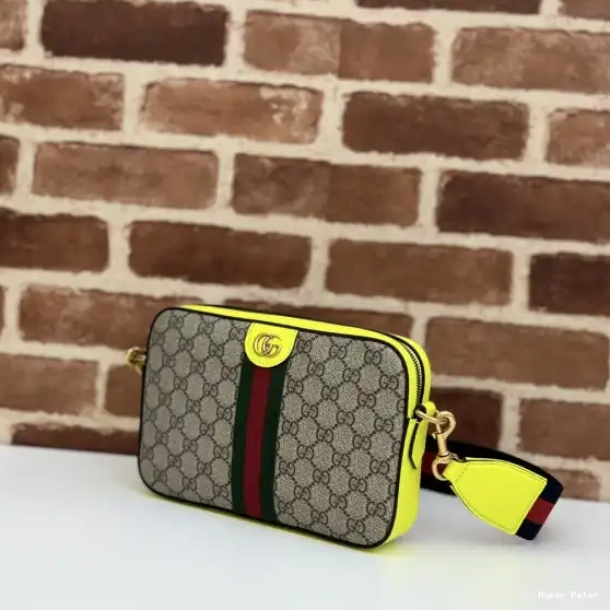 Hyperpeter GG GUCCI small OPHIDIA CROSSBODY BAG-23.5*16*4.5CM 0705